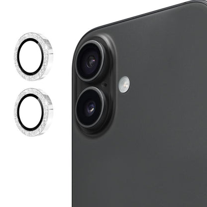 ENKAY Hat-Prince Glitter Rear Lens Aluminium Alloy Tempered Glass Film