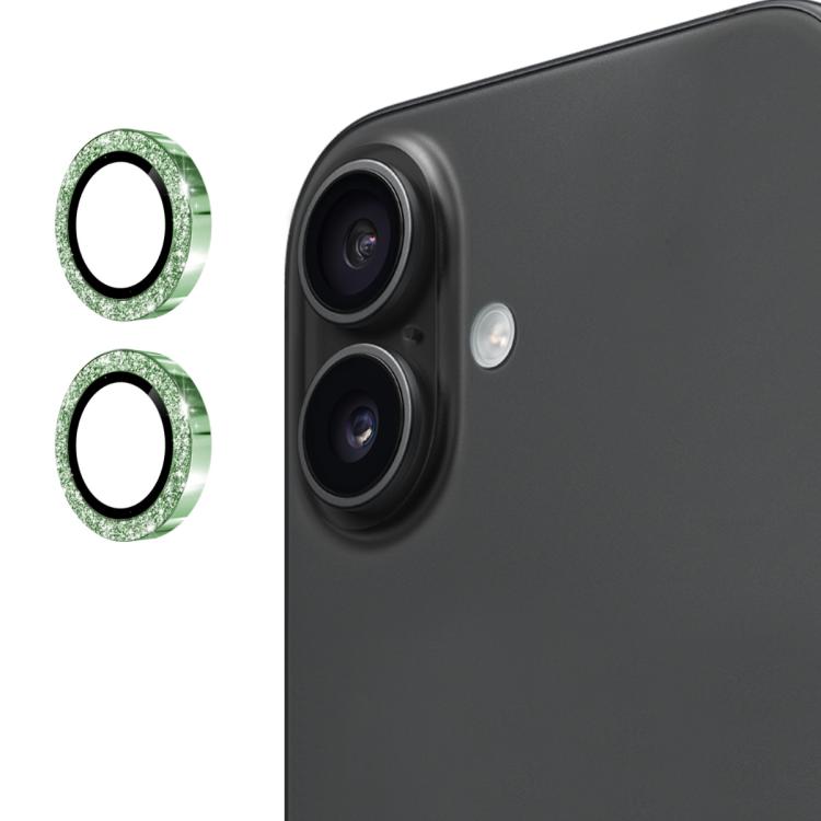 ENKAY Hat-Prince Glitter Rear Lens Aluminium Alloy Tempered Glass Film