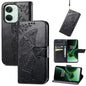 Butterfly Love Flower Embossed Leather Phone Case, For OnePlus 15, For OnePlus Ace 3 Pro, For OnePlus Nord 3