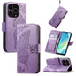 Butterfly Love Flower Embossed Leather Phone Case, For OnePlus 15, For OnePlus Ace 3 Pro, For OnePlus Nord 3