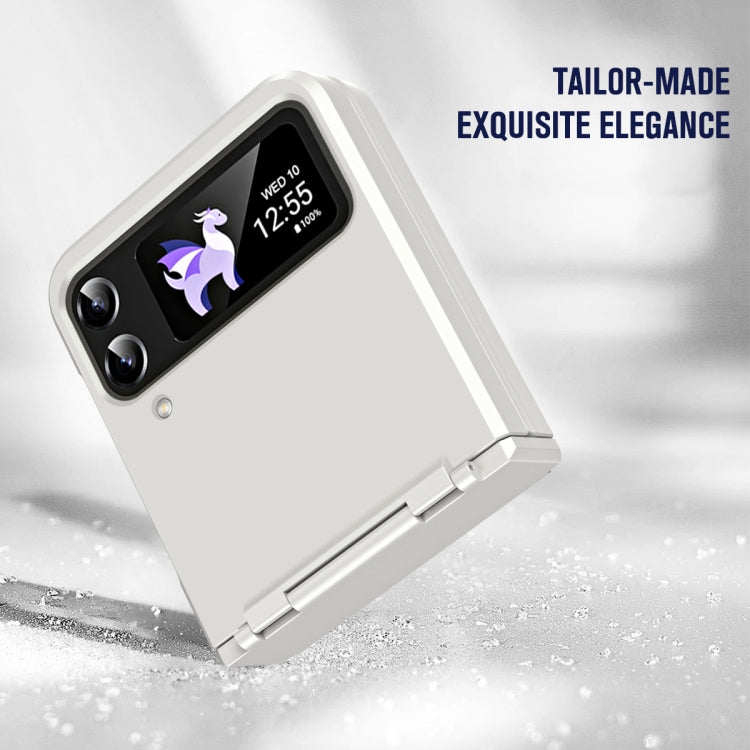 Diamond Case-film Integral Hinge Shockproof Phone Case, For Galaxy Z Flip4, For Galaxy Z Flip3