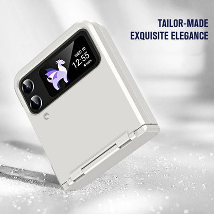 Diamond Case-film Integral Hinge Shockproof Phone Case, For Galaxy Z Flip4, For Galaxy Z Flip3
