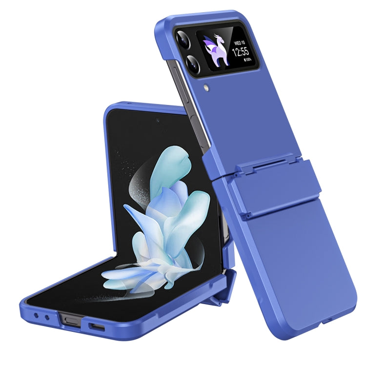 Diamond Case-film Integral Hinge Shockproof Phone Case, For Galaxy Z Flip4, For Galaxy Z Flip3