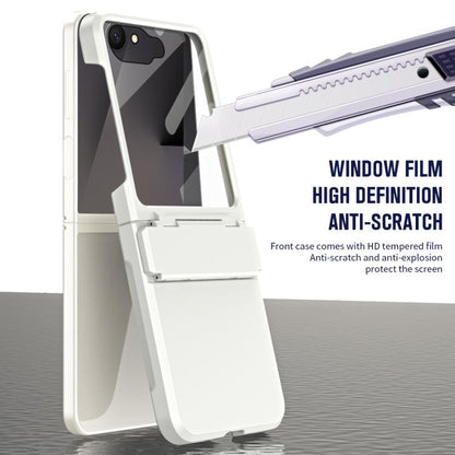 Diamond Case-film Integral Hinge Shockproof Phone Case, For Galaxy Z Flip8 5G, For Galaxy Z Flip7 FE / Flip6, For Galaxy Z Flip7 5G, For Galaxy Z Flip5 5G