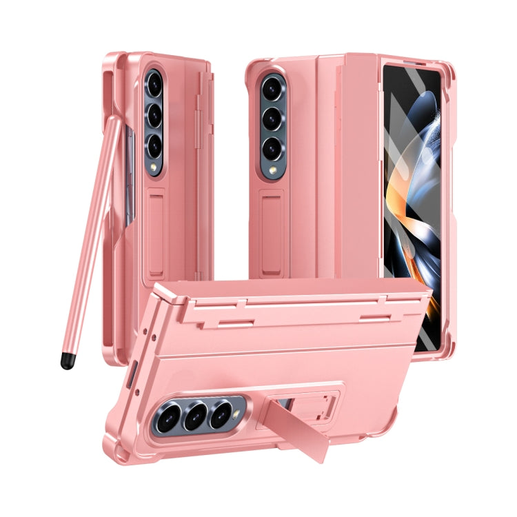 Diamond Case-film Integral Hinge Shockproof Phone Case with Pen, For Samsung Galaxy Z Fold3 5G