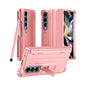 Diamond Case-film Integral Hinge Shockproof Phone Case with Pen, For Samsung Galaxy Z Fold3 5G