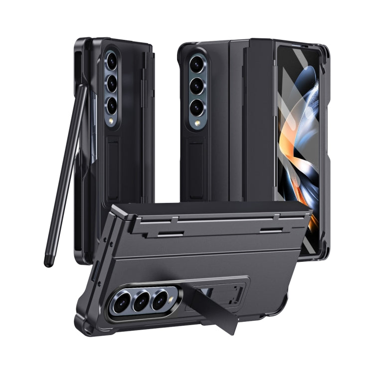 Diamond Case-film Integral Hinge Shockproof Phone Case with Pen, For Samsung Galaxy Z Fold3 5G