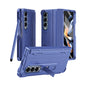 Diamond Case-film Integral Hinge Shockproof Phone Case with Pen, For Samsung Galaxy Z Fold3 5G