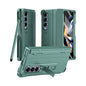 Diamond Case-film Integral Hinge Shockproof Phone Case with Pen, For Samsung Galaxy Z Fold3 5G