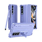 Diamond Case-film Integral Hinge Shockproof Phone Case with Pen, For Samsung Galaxy Z Fold3 5G