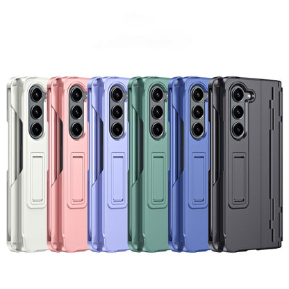 Diamond Case-film Integral Hinge Shockproof Phone Case with Pen, For Samsung Galaxy Z Fold3 5G