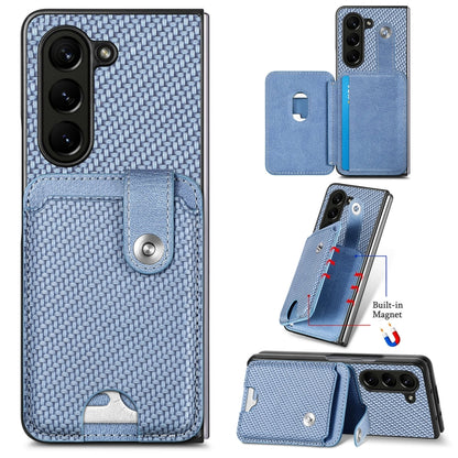 Card Wallet Kickstand Back Phone Case with Tool Knife, For Samsung Galaxy Z Fold6 5G, For Samsung Galaxy Z Fold5 5G