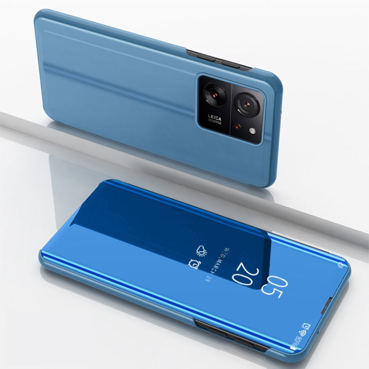 Plated Mirror Horizontal Flip Leather Phone Case with Holder, For Xiaomi Redmi 13C, For Xiaomi Redmi Note 13 Pro+, For Xiaomi 13T Pro
