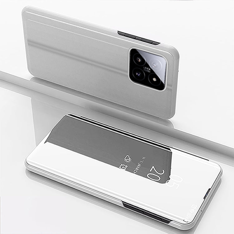 Plated Mirror Horizontal Flip Leather Phone Case with Holder, For Xiaomi Redmi Note 13 Pro 4G, For Xiaomi 14 Pro, For Xiaomi 14