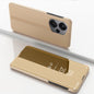Plated Mirror Horizontal Flip Leather Phone Case with Holder, For Xiaomi Redmi Note 13 Pro 4G, For Xiaomi 14 Pro, For Xiaomi 14