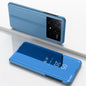 Plated Mirror Horizontal Flip Leather Phone Case with Holder, For Xiaomi Redmi 14C 4G, For Xiaomi Poco F6, For Xiaomi Poco F6 Pro
