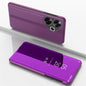 Plated Mirror Horizontal Flip Leather Phone Case with Holder, For Xiaomi Redmi 14C 4G, For Xiaomi Poco F6, For Xiaomi Poco F6 Pro