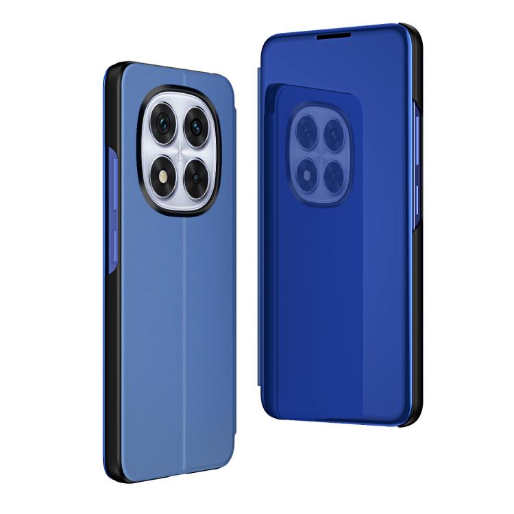 Plated Mirror Horizontal Flip Leather Phone Case with Holder, For Xiaomi Redmi Note 14 Pro 5G, For Xiaomi 14T Pro, For Xiaomi 14T