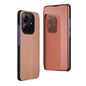 Plated Mirror Horizontal Flip Leather Phone Case with Holder, For Redmi Note 14 4G 163.25mm, For Xiaomi Redmi Note 14 5G, For Xiaomi Redmi Note 14 Pro+ 5G