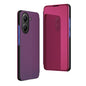 Plated Mirror Horizontal Flip Leather Phone Case with Holder, For Xiaomi 15T, For Redmi Note 14 4G 164.84mm, For Xiaomi  Poco X7 Pro