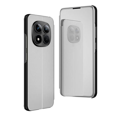 Plated Mirror Horizontal Flip Leather Phone Case with Holder, For Redmi Note 15 Pro+ Global 163.3mm, For Redmi Note 15 4G / 5G Global 164mm, For Redmi Note 15 Pro 5G Global 163.6mm