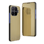 Plated Mirror Horizontal Flip Leather Phone Case with Holder, For Xiaomi 17T Pro 5G, For Xiaomi 17T 5G, For Redmi Note 15 Pro 5G Global 163.6mm