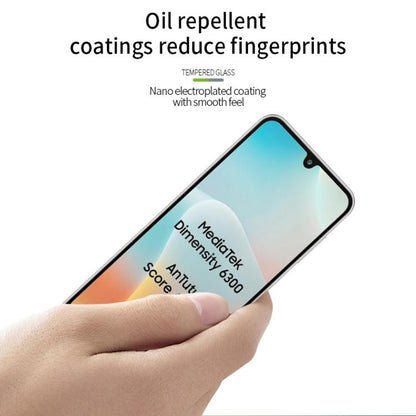 MOFI 9H 2.5D Full Screen Tempered Glass Film, For Samsung Galaxy M16 5G, For Samsung Galaxy A36 / A56, For Samsung Galaxy M06 / F06 / A06, For Samsung Galaxy A26 5G, For Samsung Galaxy S25 5G, For Samsung Galaxy S25+ 5G, ForSamsung Galaxy A16 5G�������...