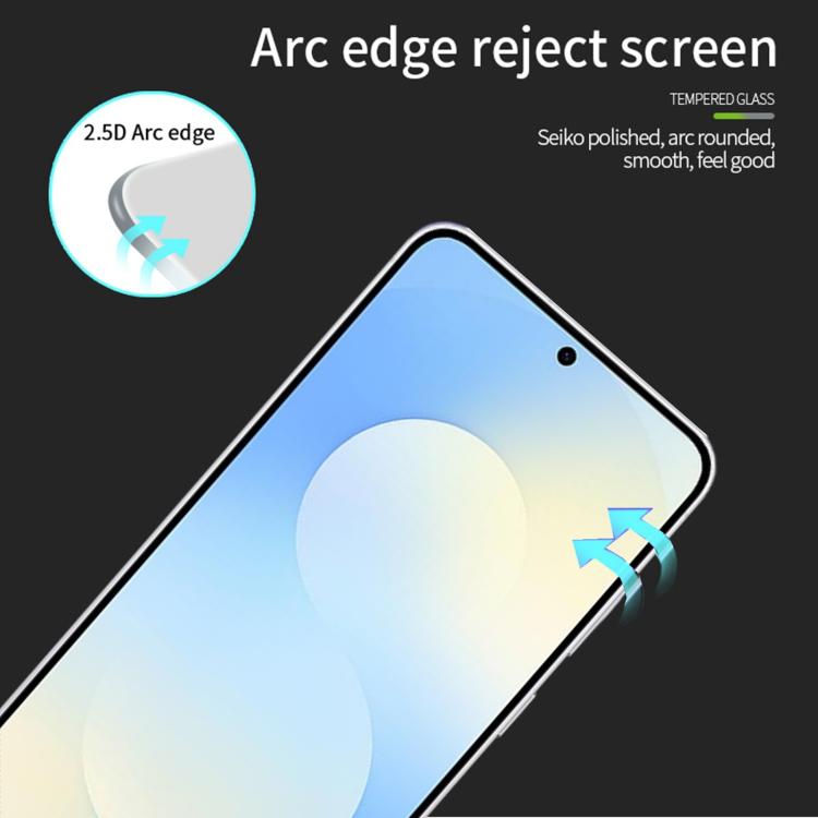 PINWUYO 9H 2.5D Full Screen Tempered Glass Film, For Samsung Galaxy S25 FE 5G, For Samsung Galaxy M36 5G, For Samsung Galaxy A07 4G, For Samsung Galaxy M56, For Samsung Galaxy Z Fold7, For Samsung Galaxy M16 5G, For Samsung Galaxy M06 5G���������������...