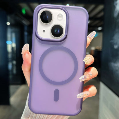 Transparent TPU Hybrid PC Magsafe Phone Case, For iPhone 15, For iPhone 14 Plus, For iPhone 14, For iPhone 14 Pro