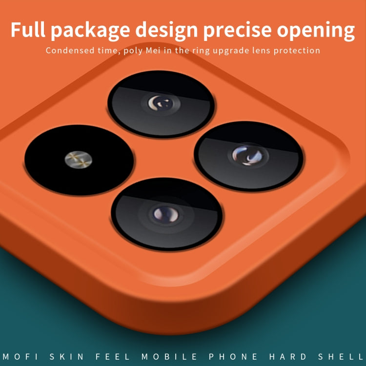 MOFI Qin Series Skin Feel All-inclusive PC Phone Case, For Xiaomi 14 Pro, For Xiaomi 14, For Xiaomi Redmi Note 13 5G