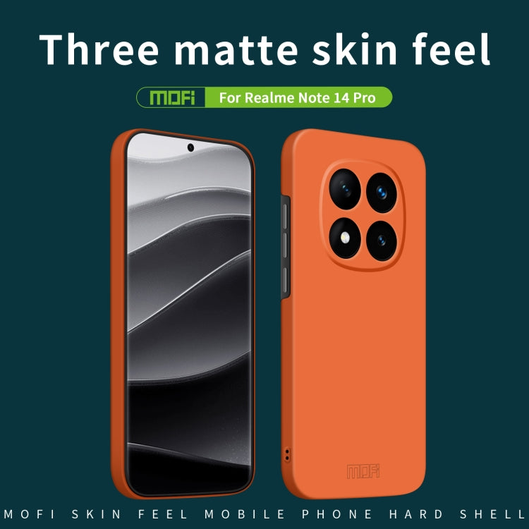 MOFI Qin Series Skin Feel All-inclusive PC Phone Case, For Xiaomi Redmi Note 14 Pro 5G, For Xiaomi Redmi Note 14 5G, For Xiaomi Redmi Note 14 Pro+ 5G