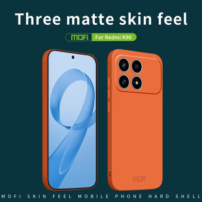 MOFI Qin Series Skin Feel All-inclusive PC Phone Case, For Redmi K90 / Poco F8 Pro, For Xiaomi 17 Pro Max, For Xiaomi 17 Pro