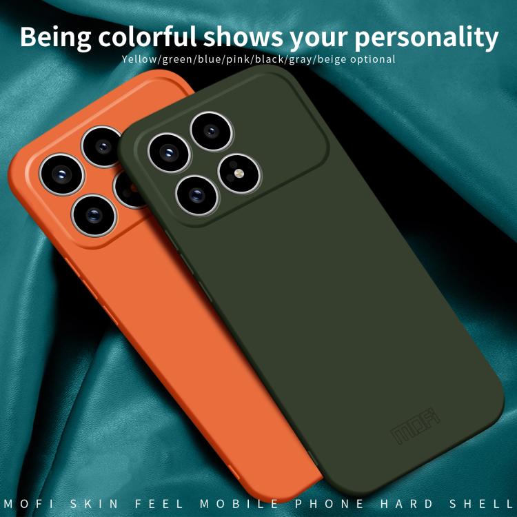 MOFI Qin Series Skin Feel All-inclusive PC Phone Case, For Redmi K90 / Poco F8 Pro, For Xiaomi 17 Pro Max, For Xiaomi 17 Pro