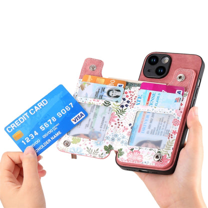 Retro Painted Zipper Wallet Back Phone Case, For iPhone 11 Pro Max, For iPhone 11, For iPhone 11 Pro, For iPhone X / XS