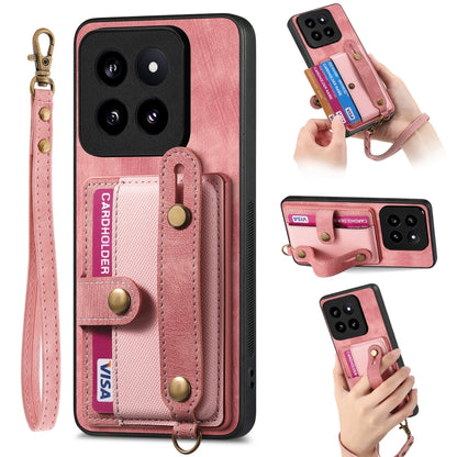 Retro Cross Wristband Wallet Leather Back Phone Case, Series 1