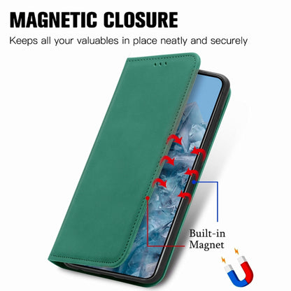 Retro Skin Feel Magnetic Horizontal Flip Leather Phone Case