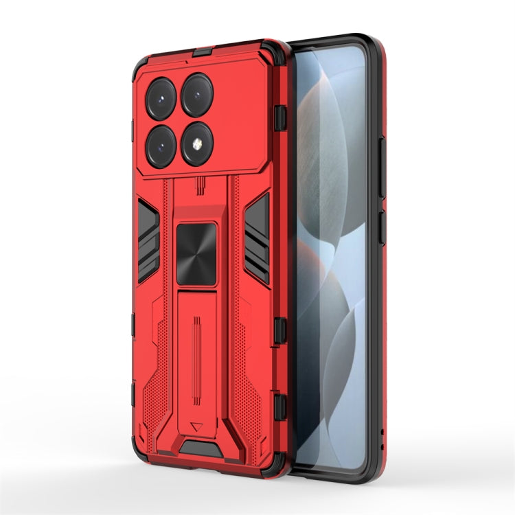 Supersonic Armor PC Hybrid TPU Phone Case, For Xiaomi Poco F6, For Xiaomi Redmi Turbo 3, For Redmi Note 13 4G, For Redmi K70E