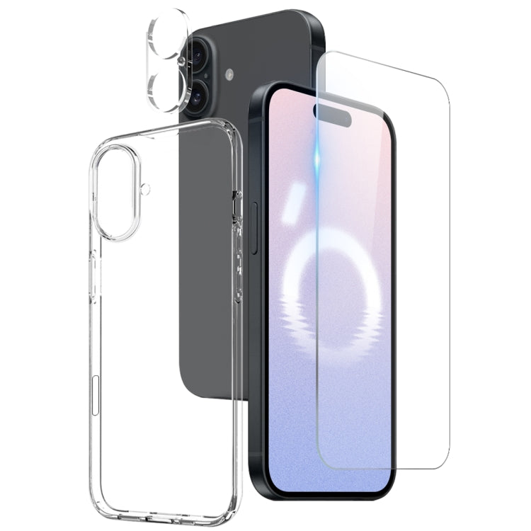 NORTHJO 3 in 1 TPU Phone Case with Screen Film and Lens Film