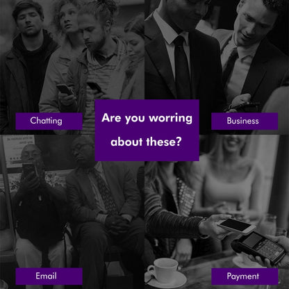 5pcs ENKAY Hat-Prince 28 Degree Anti-peeping Privacy Silk Screen Tempered Glass Film