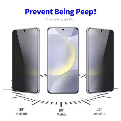 ENKAY Hat-Prince 28 Degree Anti-peeping Privacy Silk Screen Tempered Glass Film, For Samsung Galaxy S24+ 5G, For Samsung Galaxy S24 5G, For Samsung Galaxy A25 5G, For Samsung Galaxy S23 FE 5G, For Samsung Galaxy F54, For Samsung Galaxy A24 4G          ...