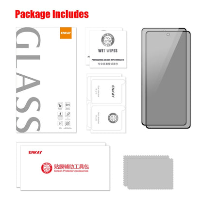 2pcs ENKAY Hat-Prince 28 Degree Anti-peeping Privacy Tempered Glass Film, For Samsung Galaxy F54, For Samsung Galaxy A24 4G, For Samsung Galaxy S23+ 5G, For Samsung Galaxy S23 5G, For Samsung Galaxy A37 / A57, For Samsung Galaxy F15 / M15              ...