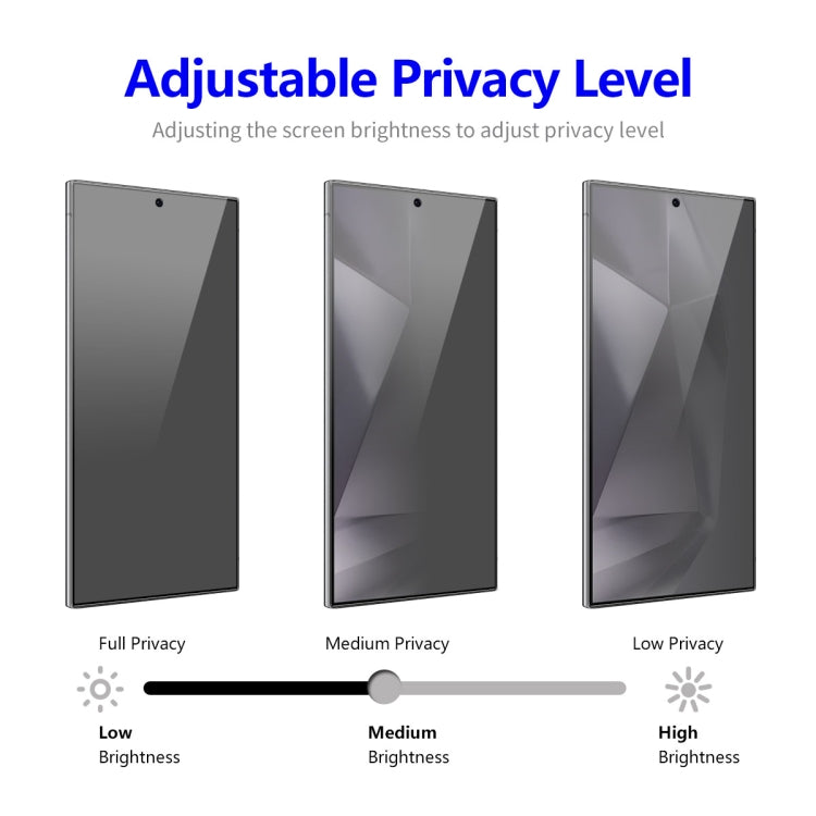 2pcs ENKAY Hat-Prince 28 Degree Anti-peeping Privacy Tempered Glass Film, For Samsung Galaxy S24 Ultra 5G, For Samsung Galaxy S24+ 5G, For Samsung Galaxy S24 5G, For Samsung Galaxy A25 5G, For Samsung Galaxy S23 FE 5G, For Samsung Galaxy F54           ...