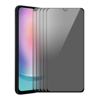5pcs ENKAY Hat-Prince 28 Degree Anti-peeping Privacy Tempered Glass Film, For Samsung Galaxy F54, For Samsung Galaxy A24 4G, For Samsung Galaxy S23+ 5G, For Samsung Galaxy S23 5G, For Samsung Galaxy A37 / A57, For Samsung Galaxy F15 / M15              ...