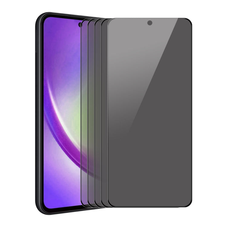 5pcs ENKAY Hat-Prince 28 Degree Anti-peeping Privacy Tempered Glass Film, For Samsung Galaxy A37 / A57, For Samsung Galaxy S25 FE 5G, For Samsung Galaxy A07 4G, For Samsung Galaxy A17 5G, For Samsung Galaxy A56 5G, For Samsung Galaxy A26 5G            ...