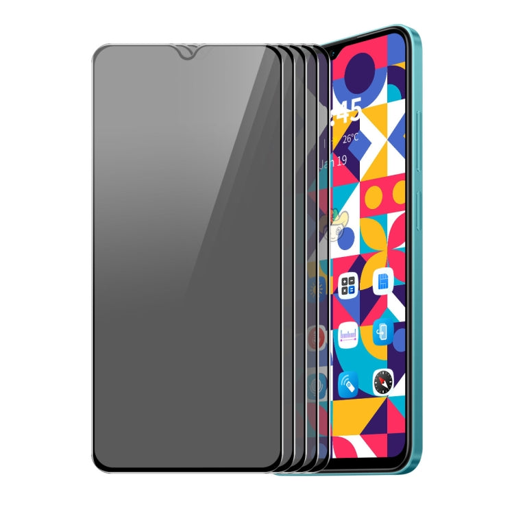 5pcs ENKAY Hat-Prince 28 Degree Anti-peeping Privacy Tempered Glass Film, For Samsung Galaxy F54, For Samsung Galaxy A24 4G, For Samsung Galaxy S23+ 5G, For Samsung Galaxy S23 5G, For Samsung Galaxy A37 / A57, For Samsung Galaxy F15 / M15              ...