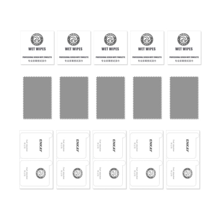 5pcs ENKAY Hat-Prince 28 Degree Anti-peeping Privacy Tempered Glass Film, For Samsung Galaxy A15 4G / 5G, For Samsung Galaxy A05 / A05s, For Samsung Galaxy F34 5G / M54 5G