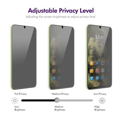 2pcs ENKAY Hat-Prince 28 Degree Anti-peeping Privacy Tempered Glass Film, For Samsung Galaxy F15 / M15, For Samsung Galaxy A15 4G / 5G, For Samsung Galaxy A05 / A05s, For Samsung Galaxy F34 5G / M54 5G