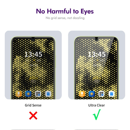 2pcs ENKAY Hat-Prince 28 Degree Anti-peeping Privacy Tempered Glass Film, For Samsung Galaxy F15 / M15, For Samsung Galaxy A15 4G / 5G, For Samsung Galaxy A05 / A05s, For Samsung Galaxy F34 5G / M54 5G