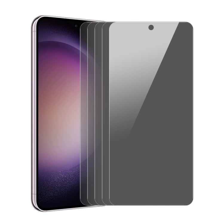 5pcs ENKAY Hat-Prince 28 Degree Anti-peeping Privacy Tempered Glass Film, For Samsung Galaxy S25 FE 5G, For Samsung Galaxy A07 4G, For Samsung Galaxy A17 5G, For Samsung Galaxy A36 / A56, For Samsung Galaxy A26 5G, For Samsung Galaxy A16 5G������������...