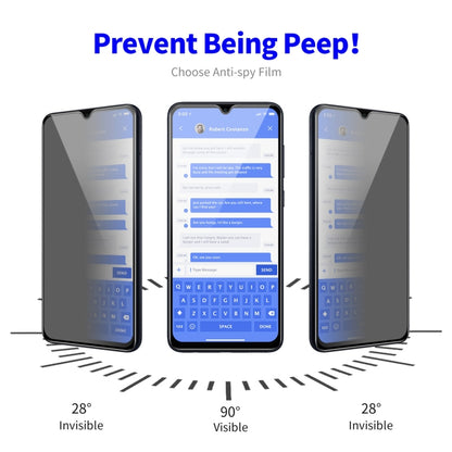 5pcs ENKAY Hat-Prince 28 Degree Anti-peeping Privacy Tempered Glass Film, For Samsung Galaxy A24 4G, For Samsung Galaxy S23+ 5G, For Samsung Galaxy S23 5G